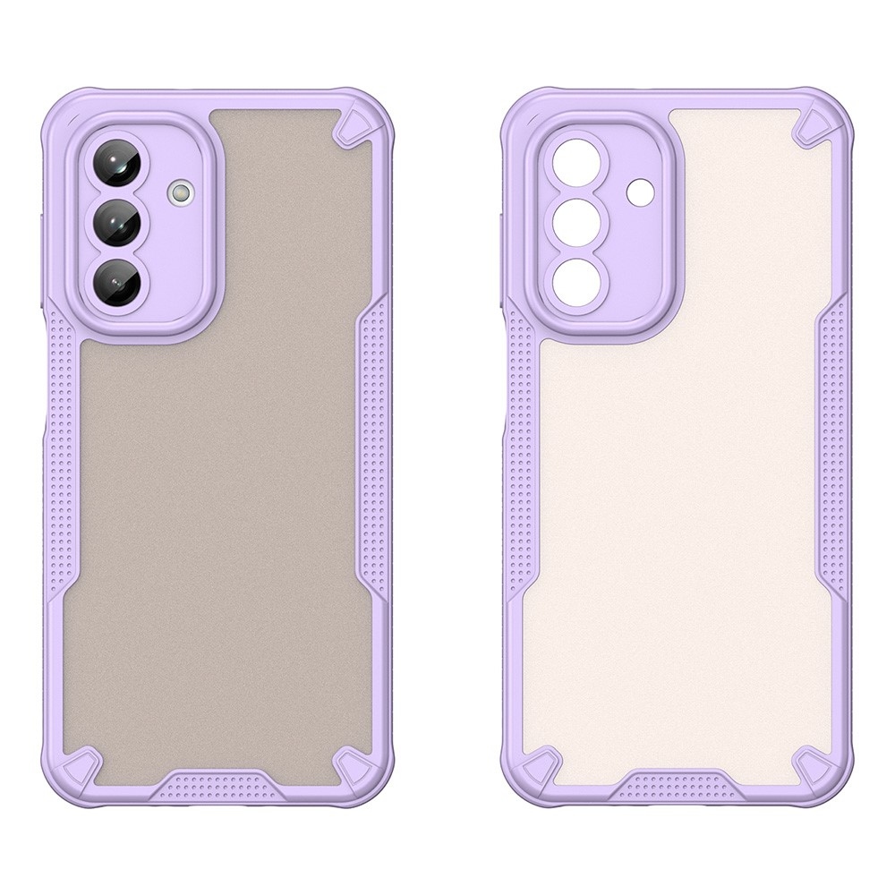 Frosted odolný kryt na Samsung Galaxy A26 5G - fialový