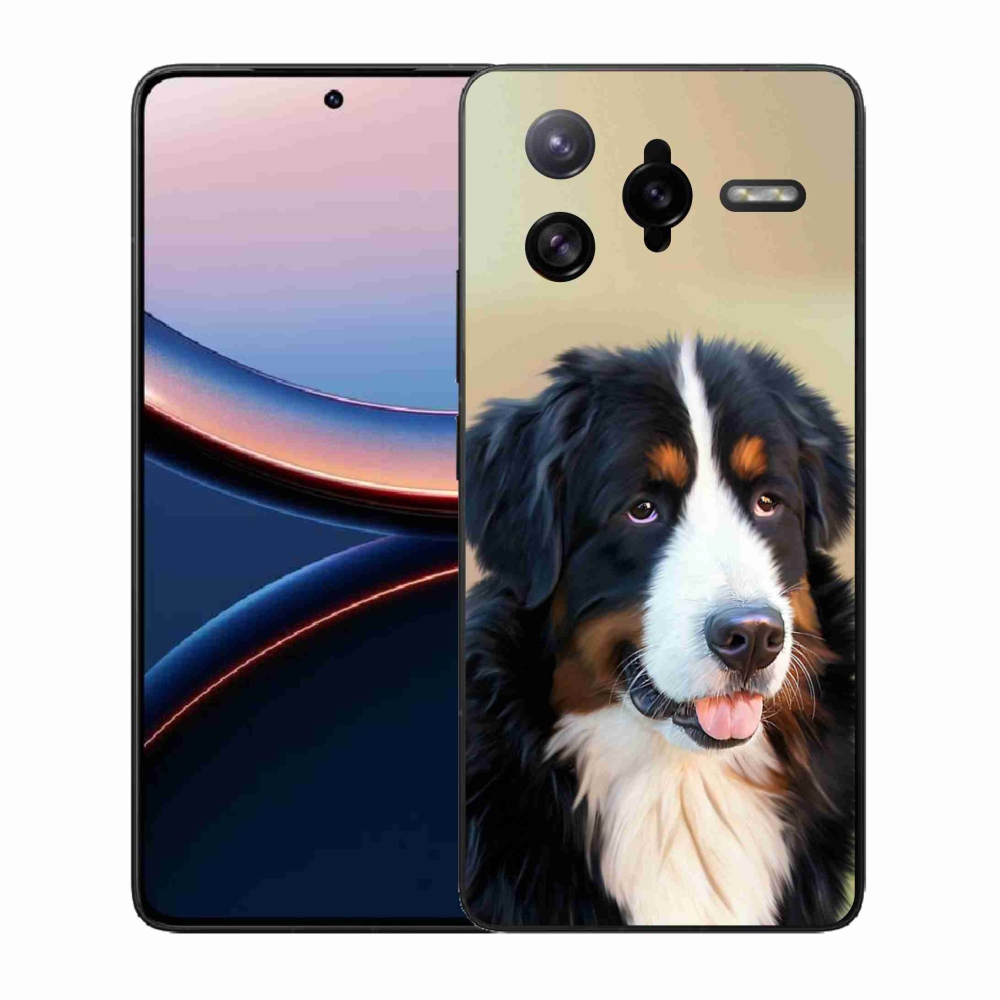 Gelový kryt mmCase na Xiaomi Poco F7 Ultra - bernský salašnický pes