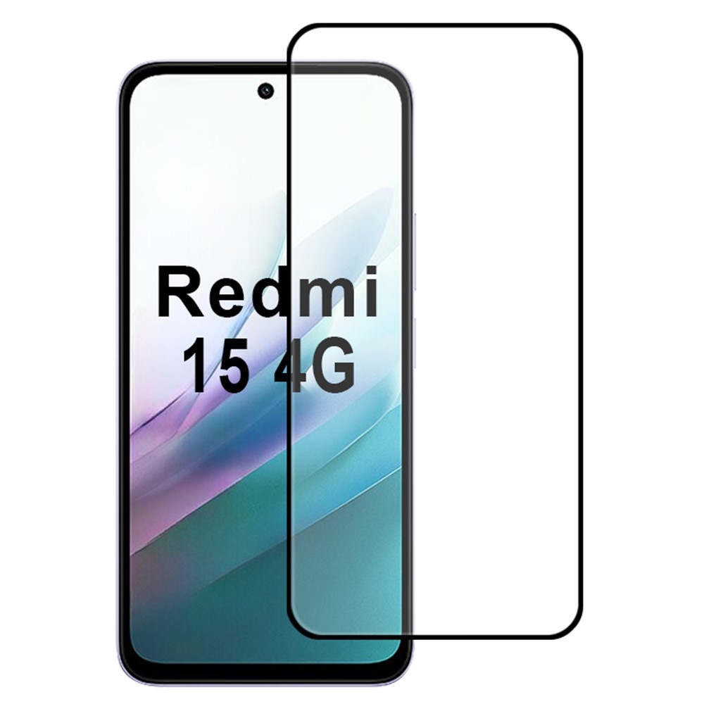 Celoplošné tvrzené sklo na Xiaomi Redmi 15 4G (171mm)