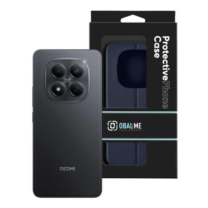 OBAL:ME SmoothTouch Pouzdro pro Xiaomi Redmi Note 15 Pro 4G Dark Blue