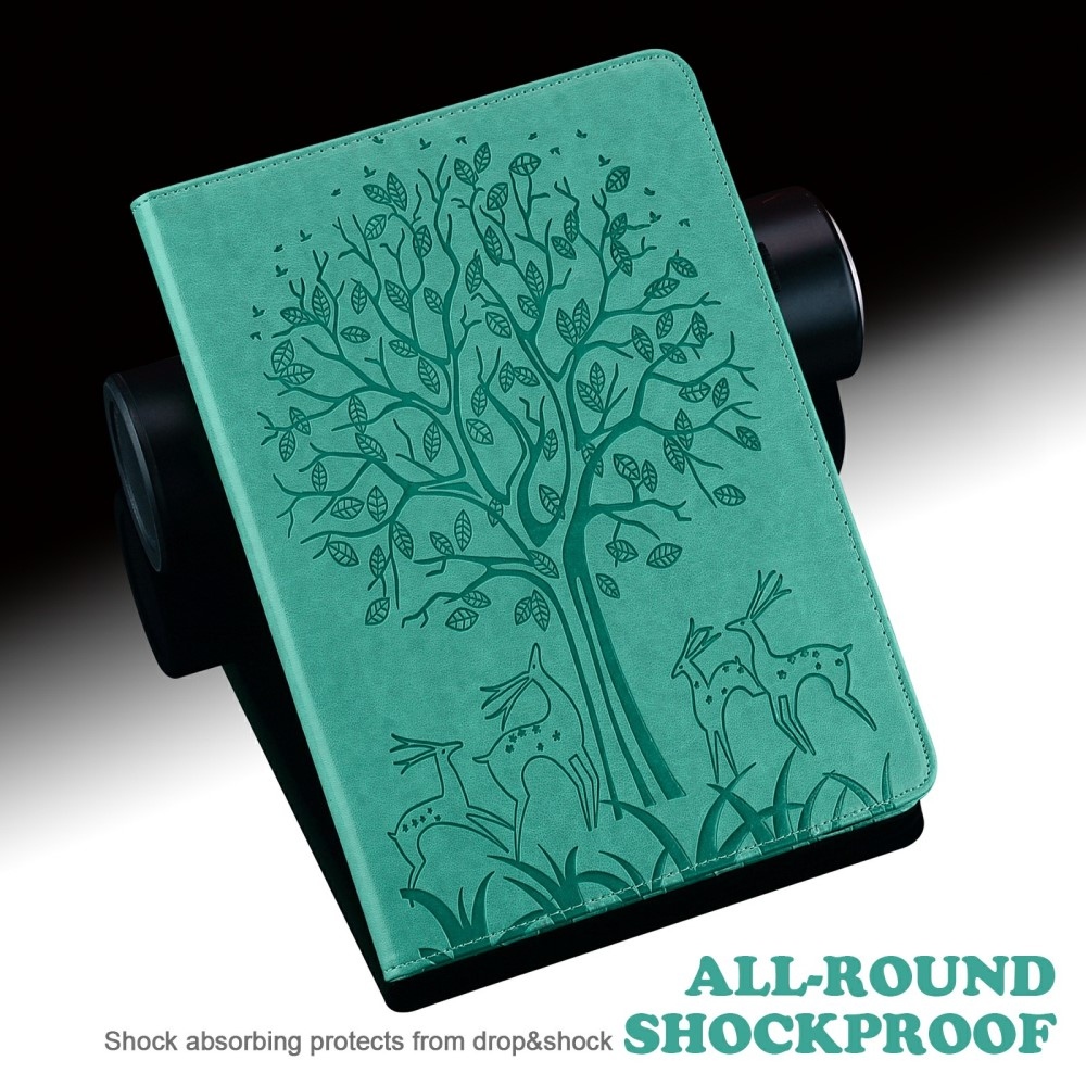 Tree zavírací pouzdro na tablet Xiaomi Pad 7/7 Pro - modrozelené