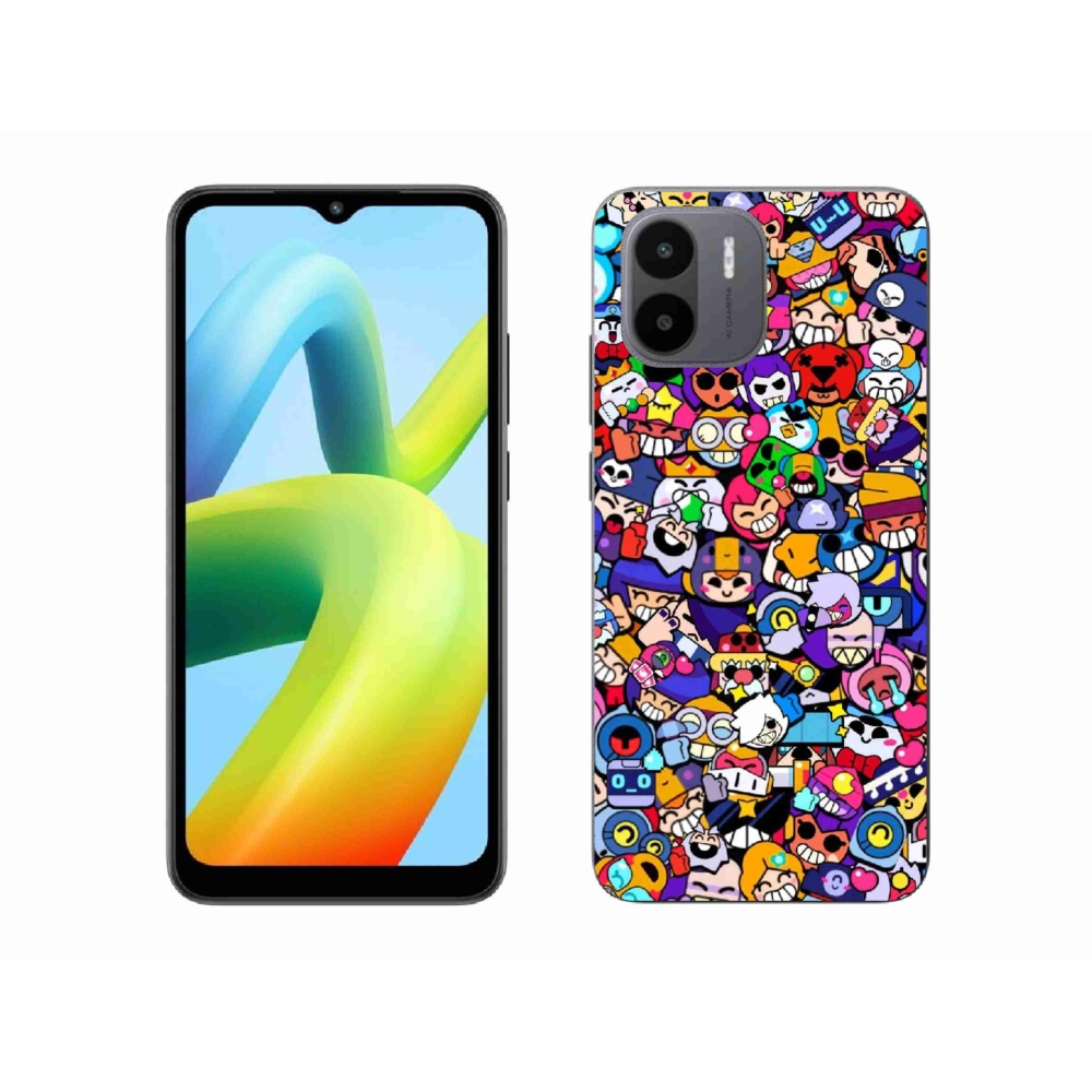 Gelový kryt mmCase na Xiaomi Redmi A1 - brawl stars 2