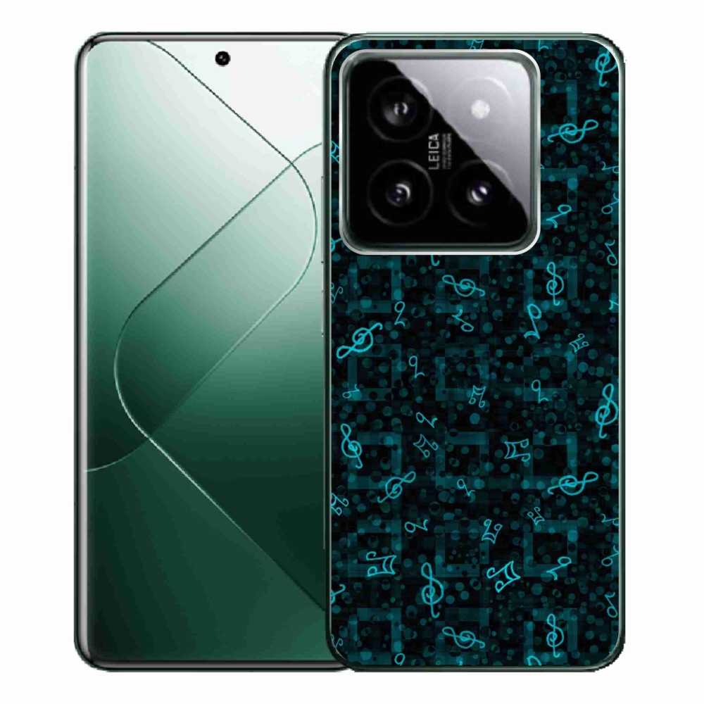 Gelový kryt mmCase na Xiaomi 14 Pro - noty 1