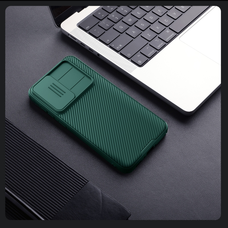 Nillkin CamShield PRO Zadní Kryt pro Samsung Galaxy A36 5G Dark Green