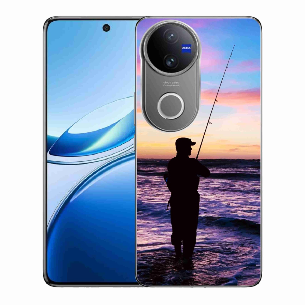 Gelový kryt mmCase na Vivo V50 5G - rybaření 1