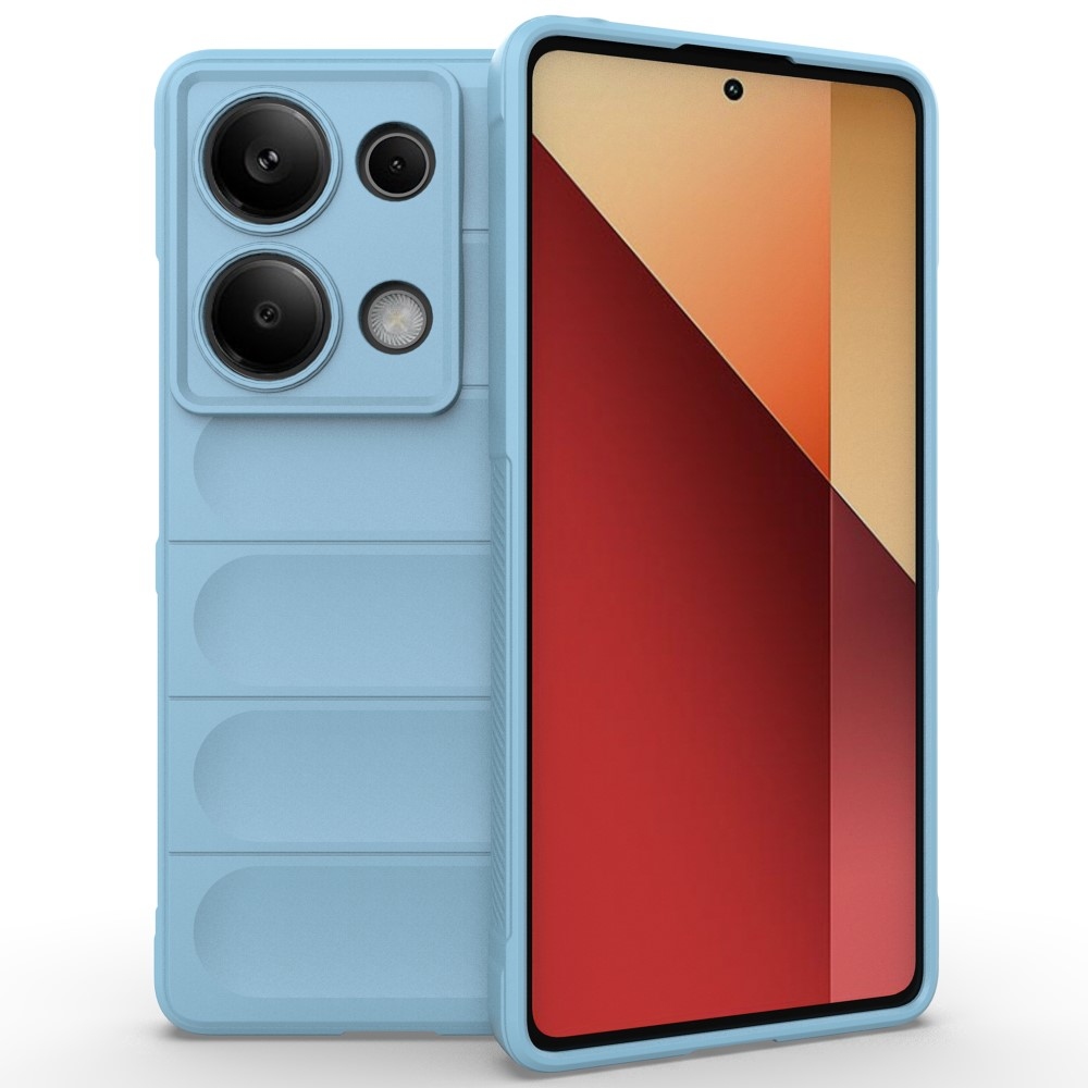 Rugg odolný gelový obal na Xiaomi Redmi Note 13 Pro 4G/Poco M6 Pro - světlemodrý
