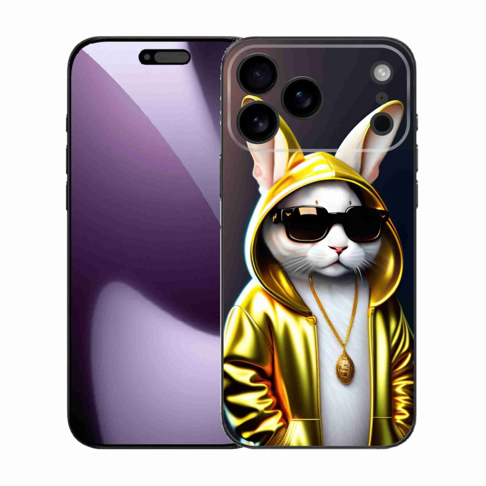 Gelový kryt mmCase na iPhone 17 Pro Max - kočka boss