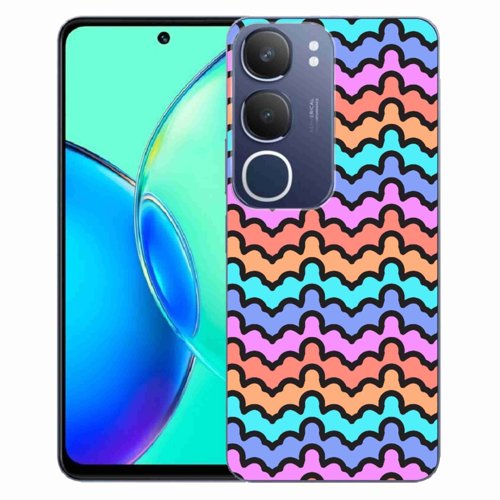 Gelový kryt mmCase na Vivo Y19s - abstraktní motiv 30