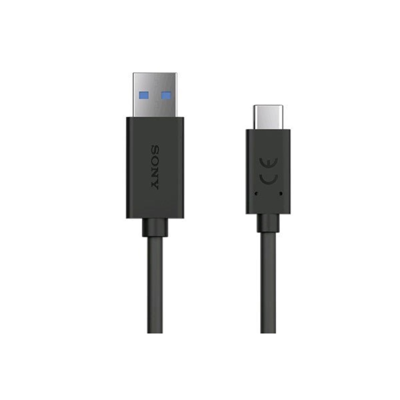 UCB-20 Sony USB-C Datový Kabel 3A 1m Black (Service Pack)