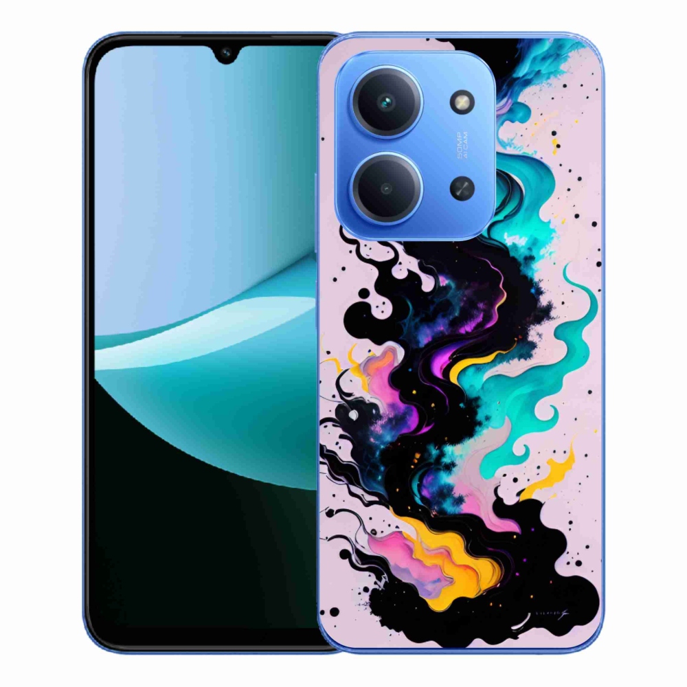 Gelový kryt mmCase na Xiaomi Redmi 15C 4G/5G (173mm) - abstraktní motiv 4