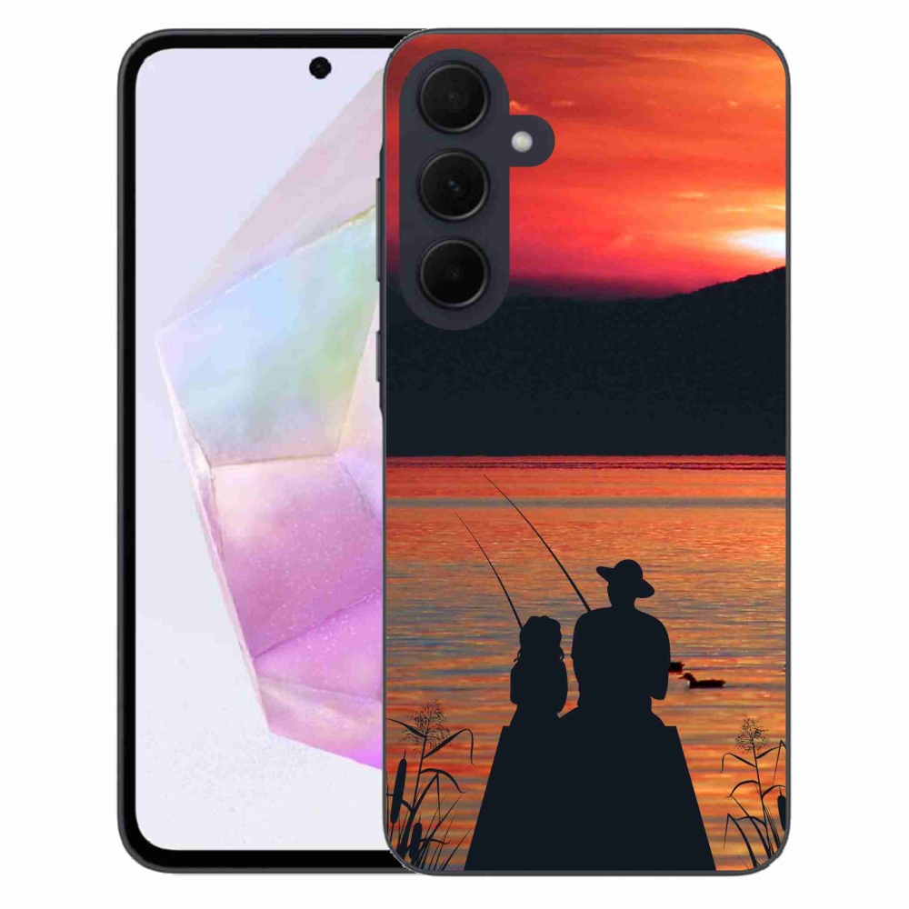 Gelový kryt mmCase na Samsung Galaxy A35 5G - rybaření 3
