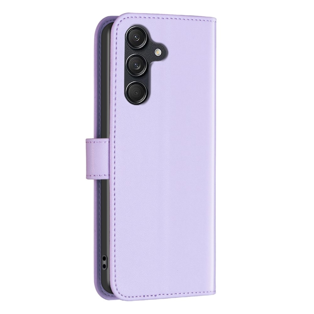 BNF knížkové pouzdro na Samsung Galaxy M55 5G - světlefialové