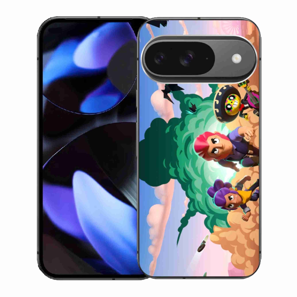 Gelový kryt mmCase na Google Pixel 9/9 Pro - brawl stars