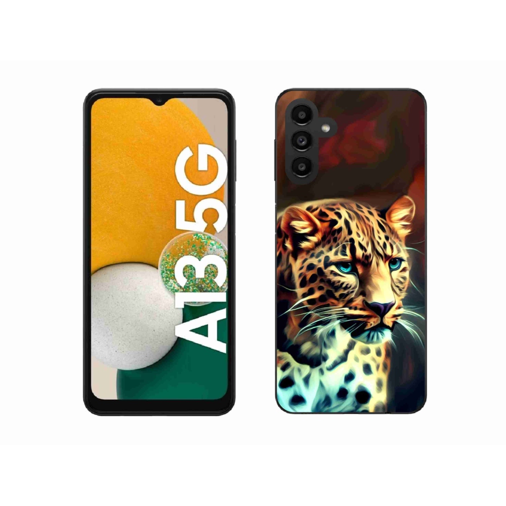 Gelový kryt mmCase na Samsung Galaxy A13 5G - leopard
