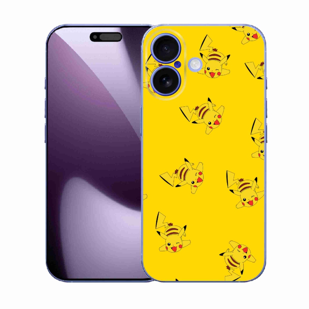 Gelový kryt mmCase na iPhone 17 - pikachu