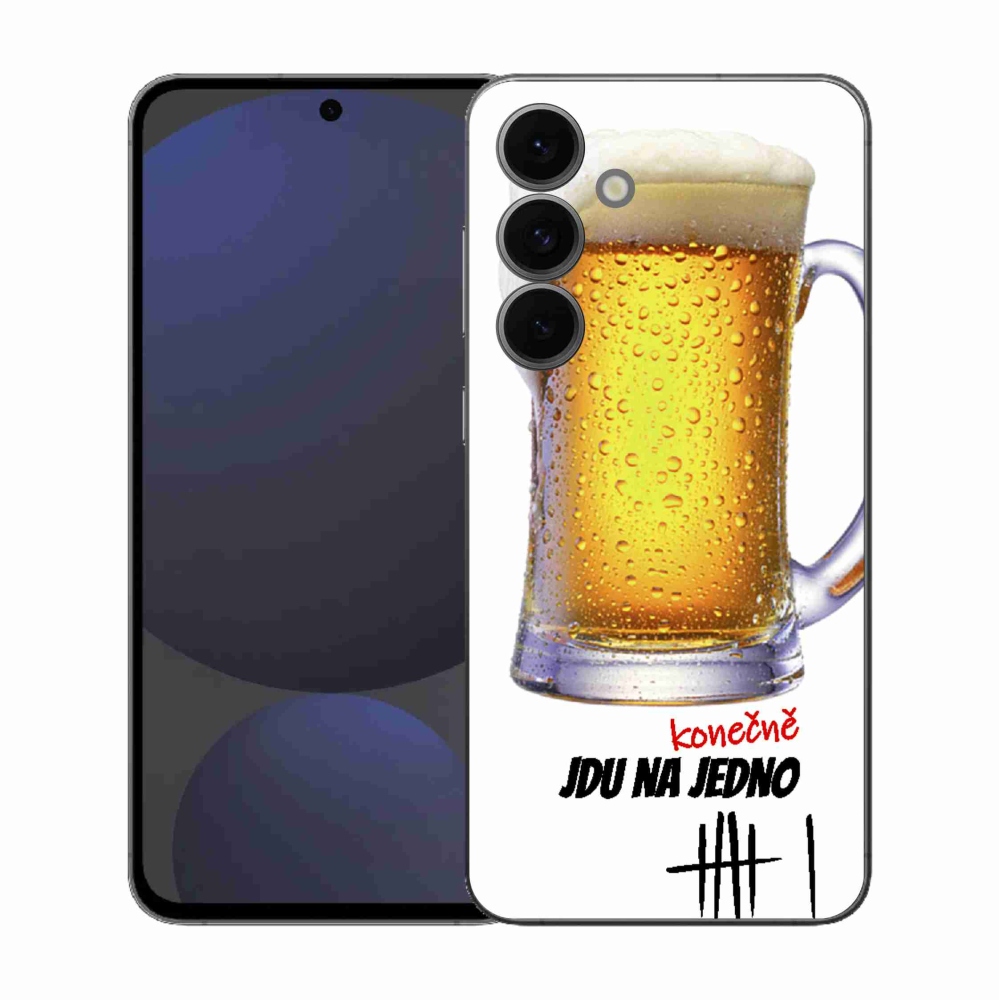 Gelový kryt mmCase na Samsung Galaxy S25 FE - jdu na jedno