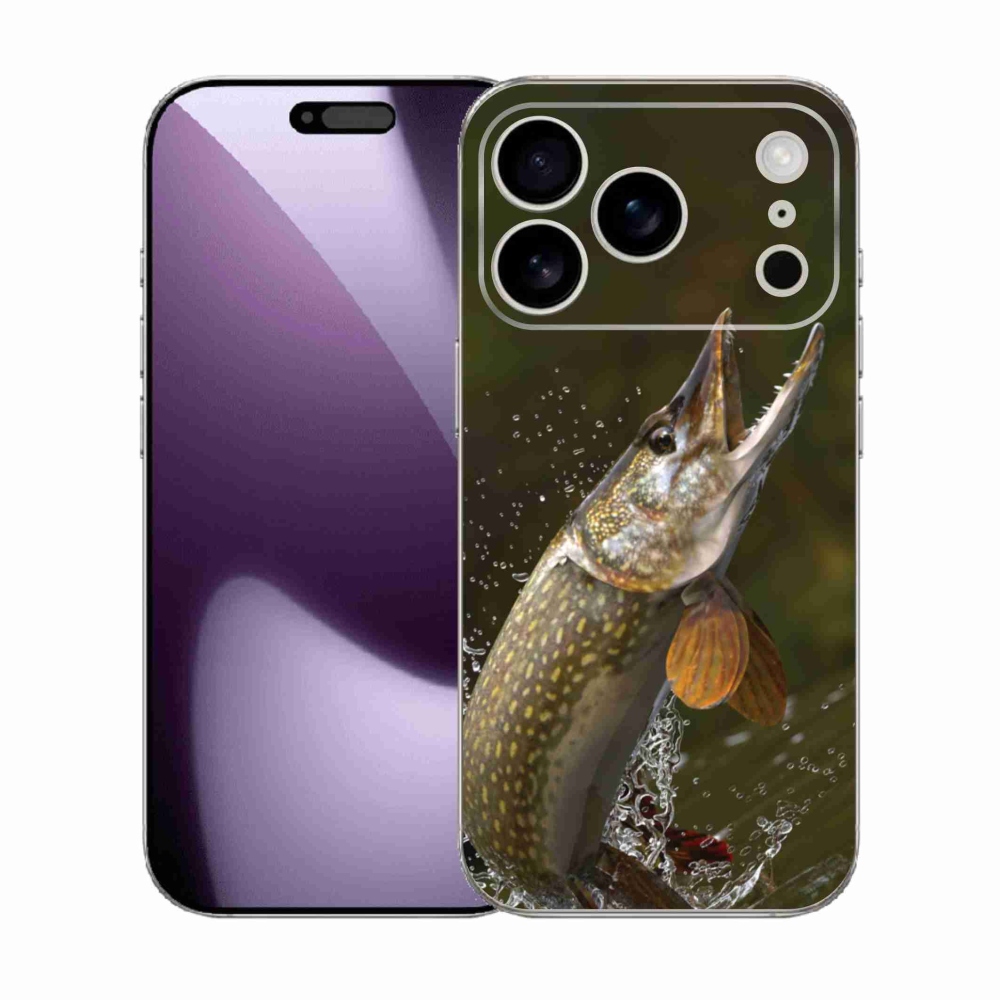 Gelový kryt mmCase na iPhone 17 Pro - štika
