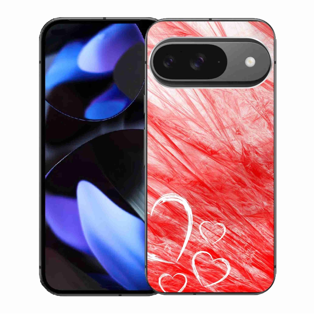 Gelový kryt mmCase na Google Pixel 9/9 Pro - heart