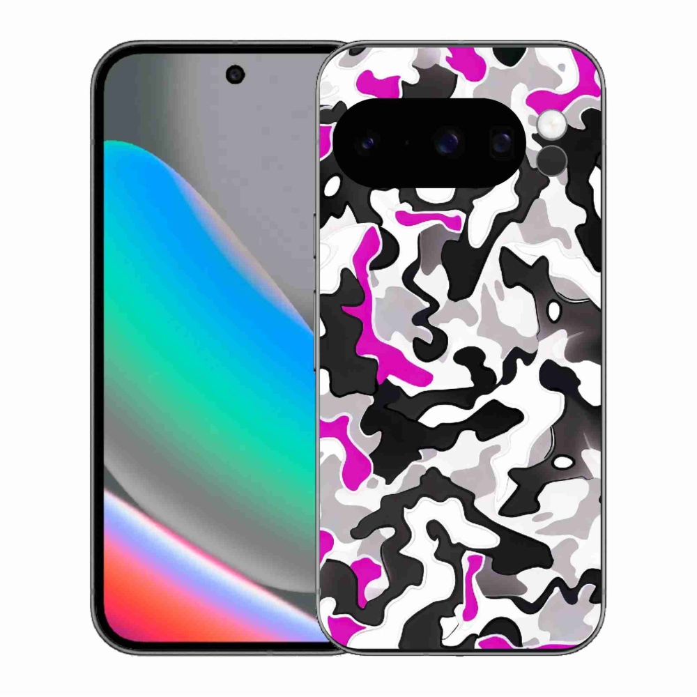 Gelový kryt mmCase na Google Pixel 10 Pro - maskáčový vzor 5