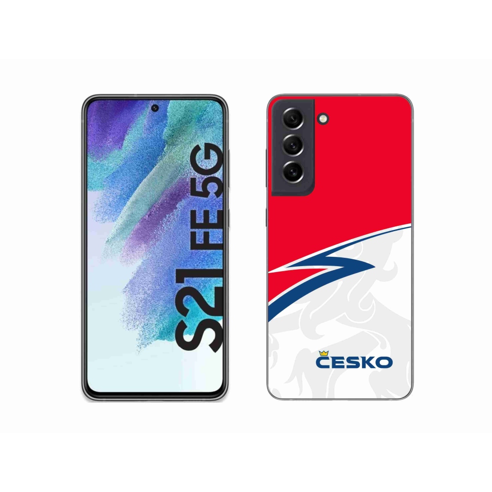 Gelový kryt mmCase na Samsung Galaxy S21 FE 5G - Česko