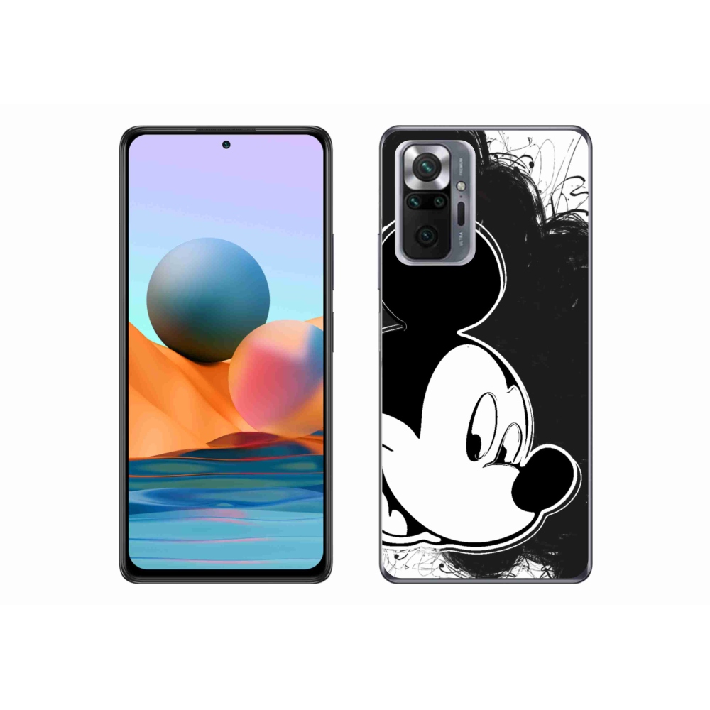 Gelový kryt mmCase na Xiaomi Redmi Note 10 Pro - mickey mouse 1