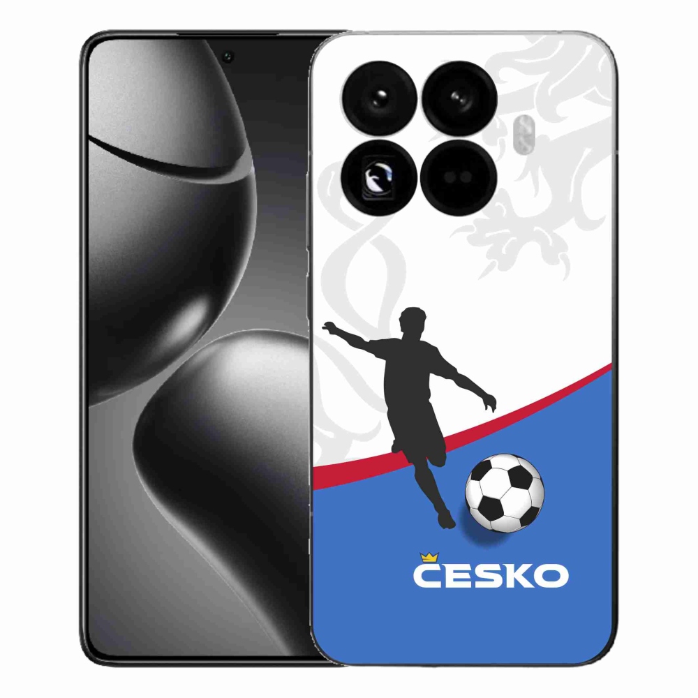 Gelový kryt mmCase na Xiaomi 15T Pro - fotbal Česko 1