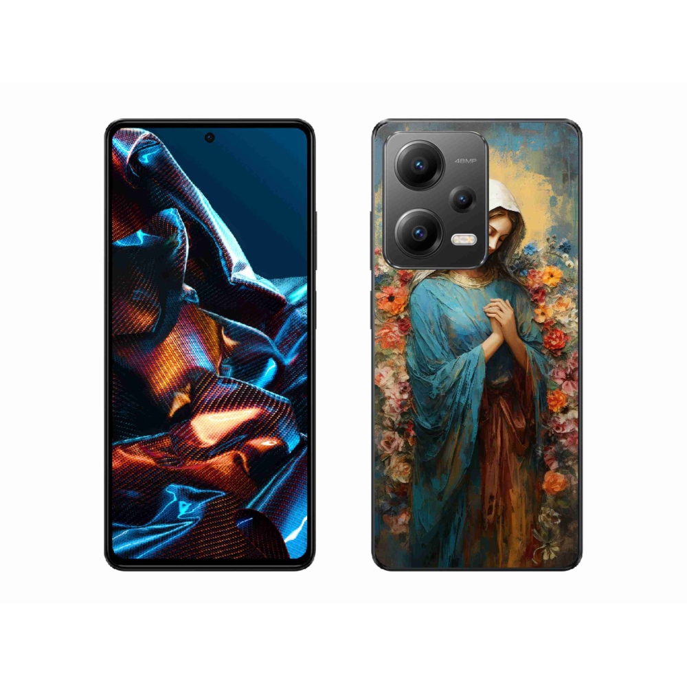 Gelový kryt mmCase na Xiaomi Redmi Note 12 Pro 5G - svatá žena