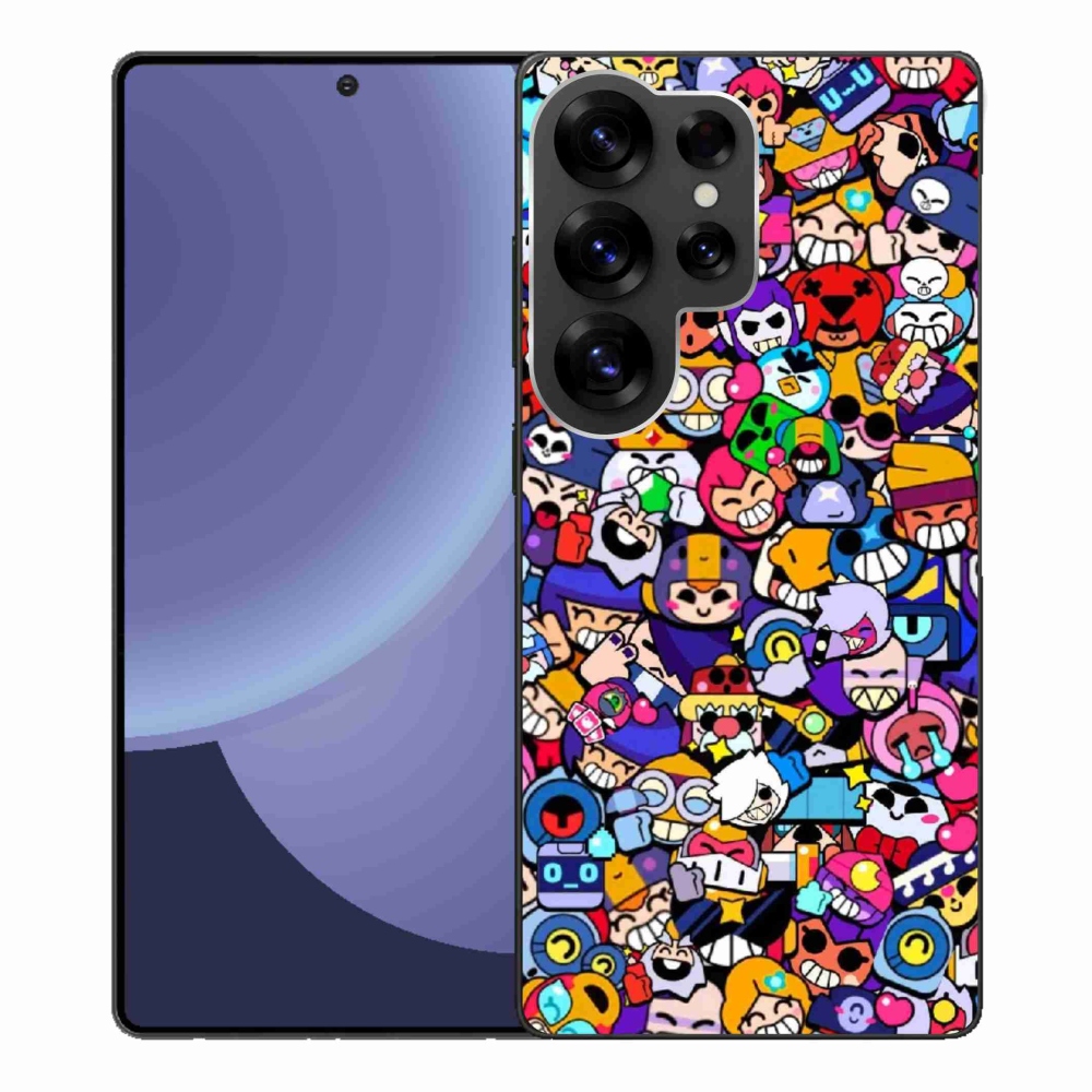 Gelový kryt mmCase na Samsung Galaxy S25 Ultra - brawl stars 2