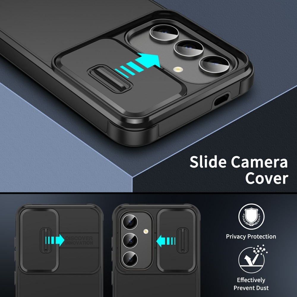 Camshield odolný kryt na Samsung Galaxy A36 5G/A56 5G - černý