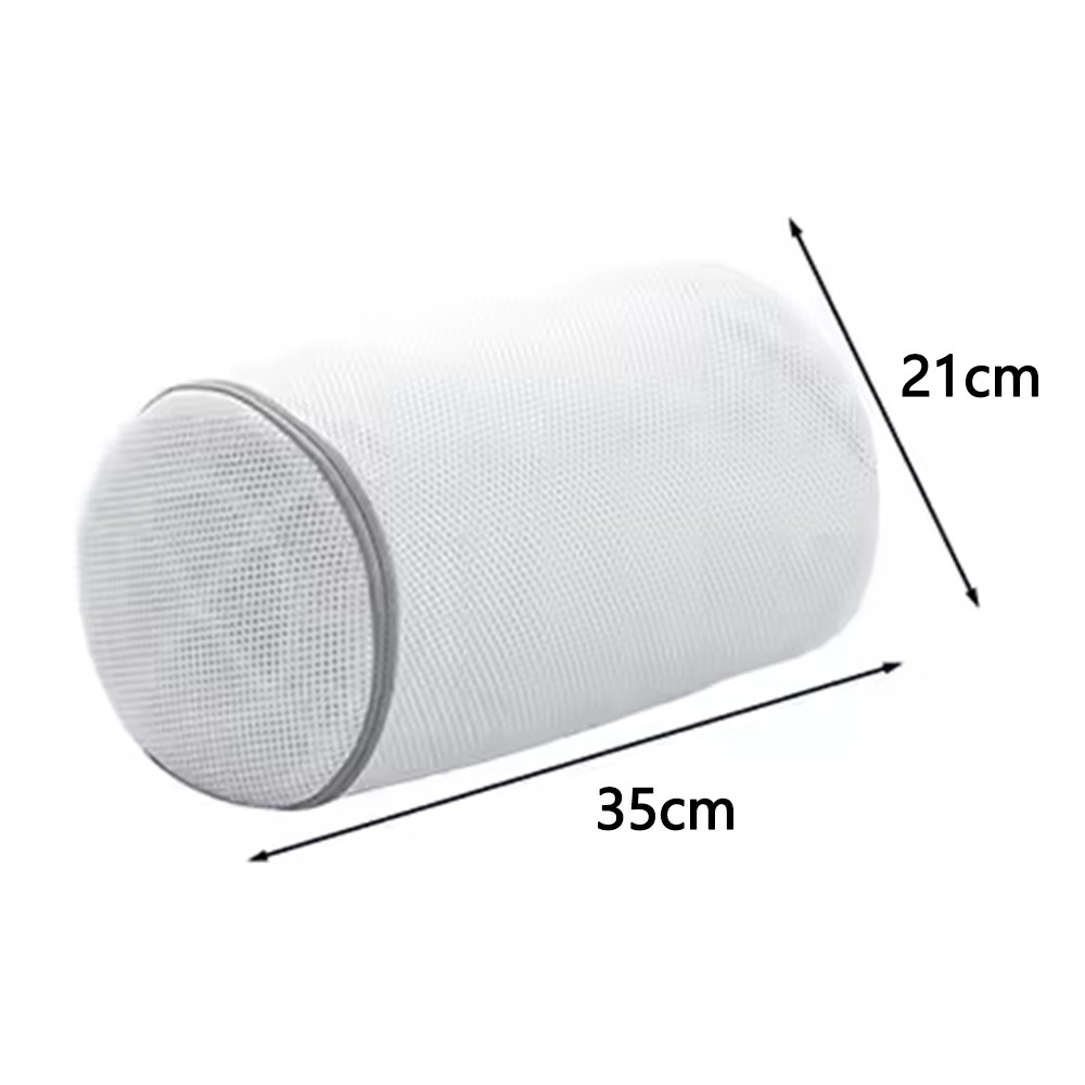 Síťovaný prací vak na obuv se zipem - velikost L