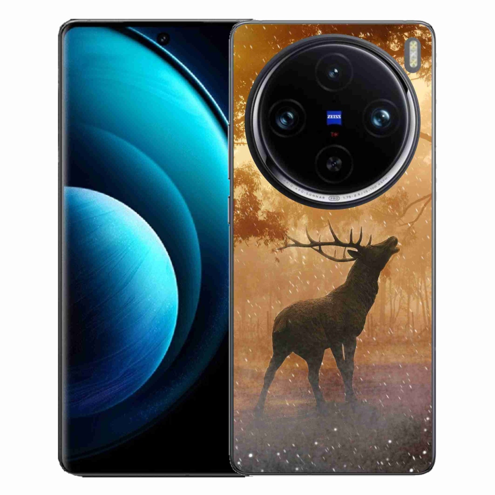 Gelový kryt mmCase na Vivo X100 Pro 5G - jelen v říji