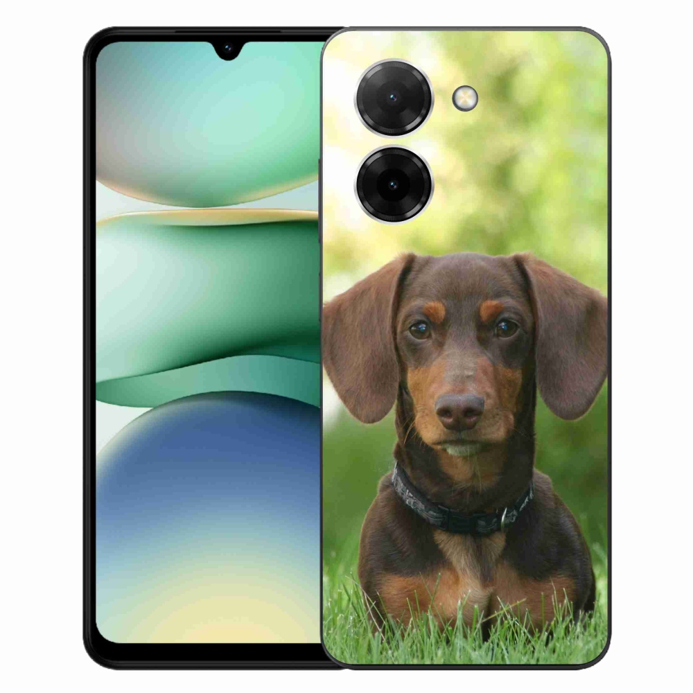Gelový kryt mmCase na Xiaomi Redmi A5 (171.7x77.8x8.3mm) - hnědý jezevčík