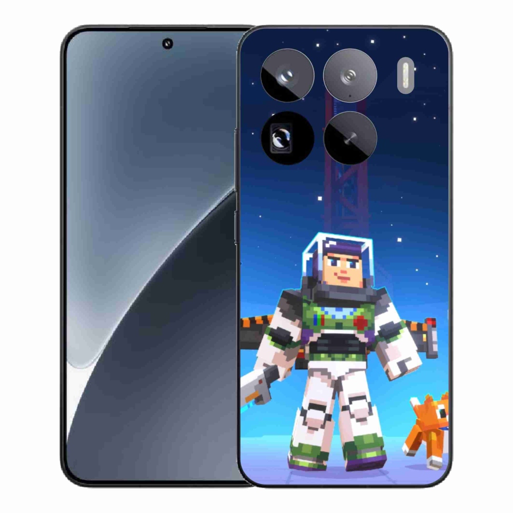 Gelový kryt mmCase na Xiaomi 15 Pro - minecraft 2