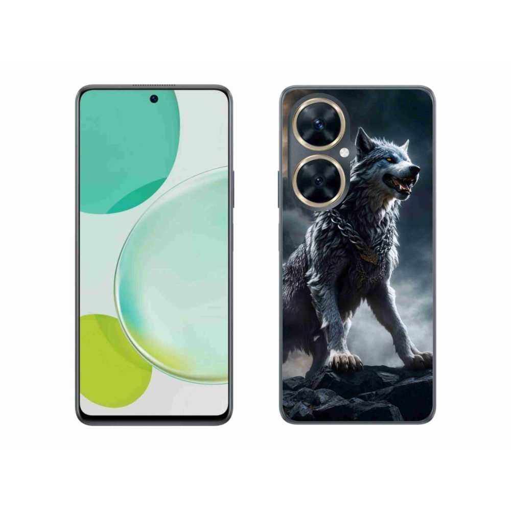 Gelový kryt mmCase na Huawei Nova 11i - vlk 1