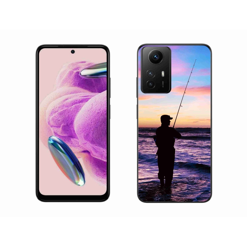 Gelový kryt mmCase na Xiaomi Redmi Note 12S - rybaření 1