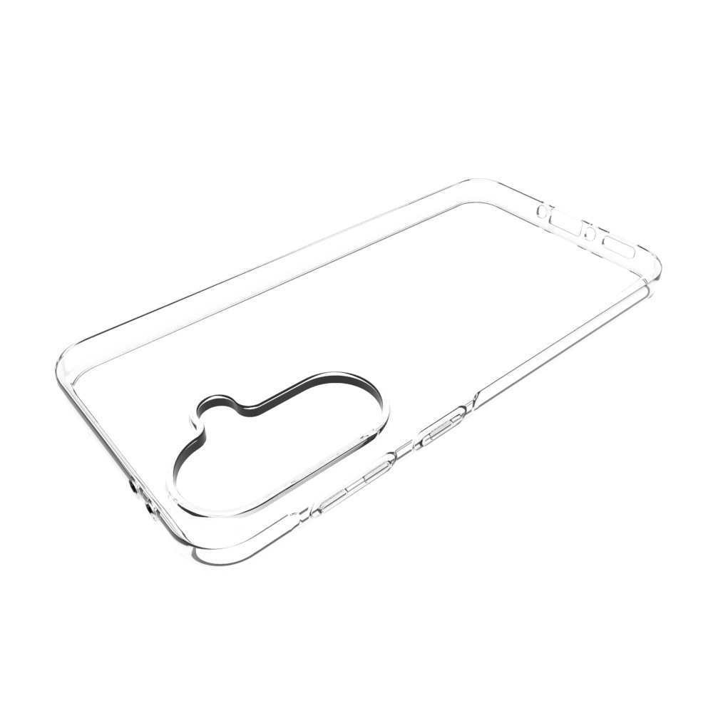 2v1 průhledný gelový obal + tvrzené sklo na Samsung Galaxy A37 5G - průhledný