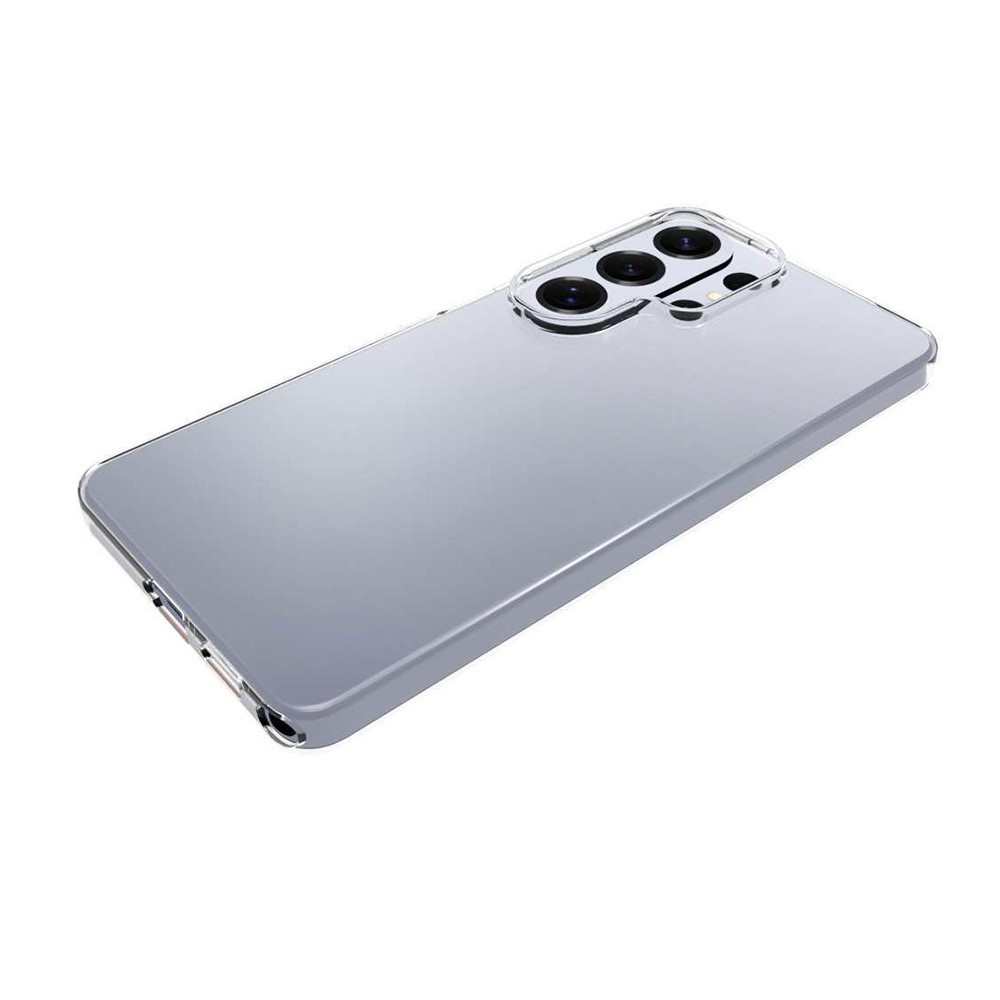 2v1 průhledný gelový obal + tvrzené sklo na Samsung Galaxy S26 Ultra - průhledný