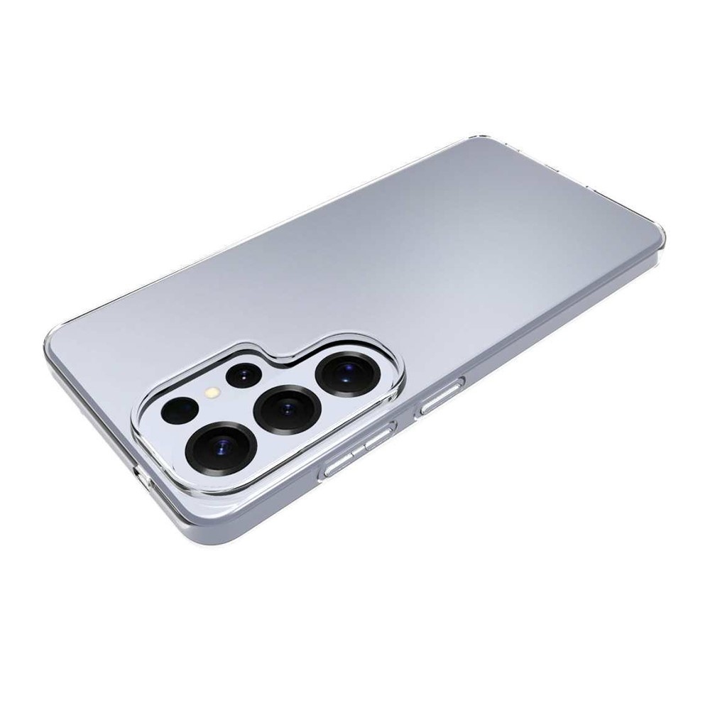 2v1 průhledný gelový obal + tvrzené sklo na Samsung Galaxy S26 Ultra - průhledný