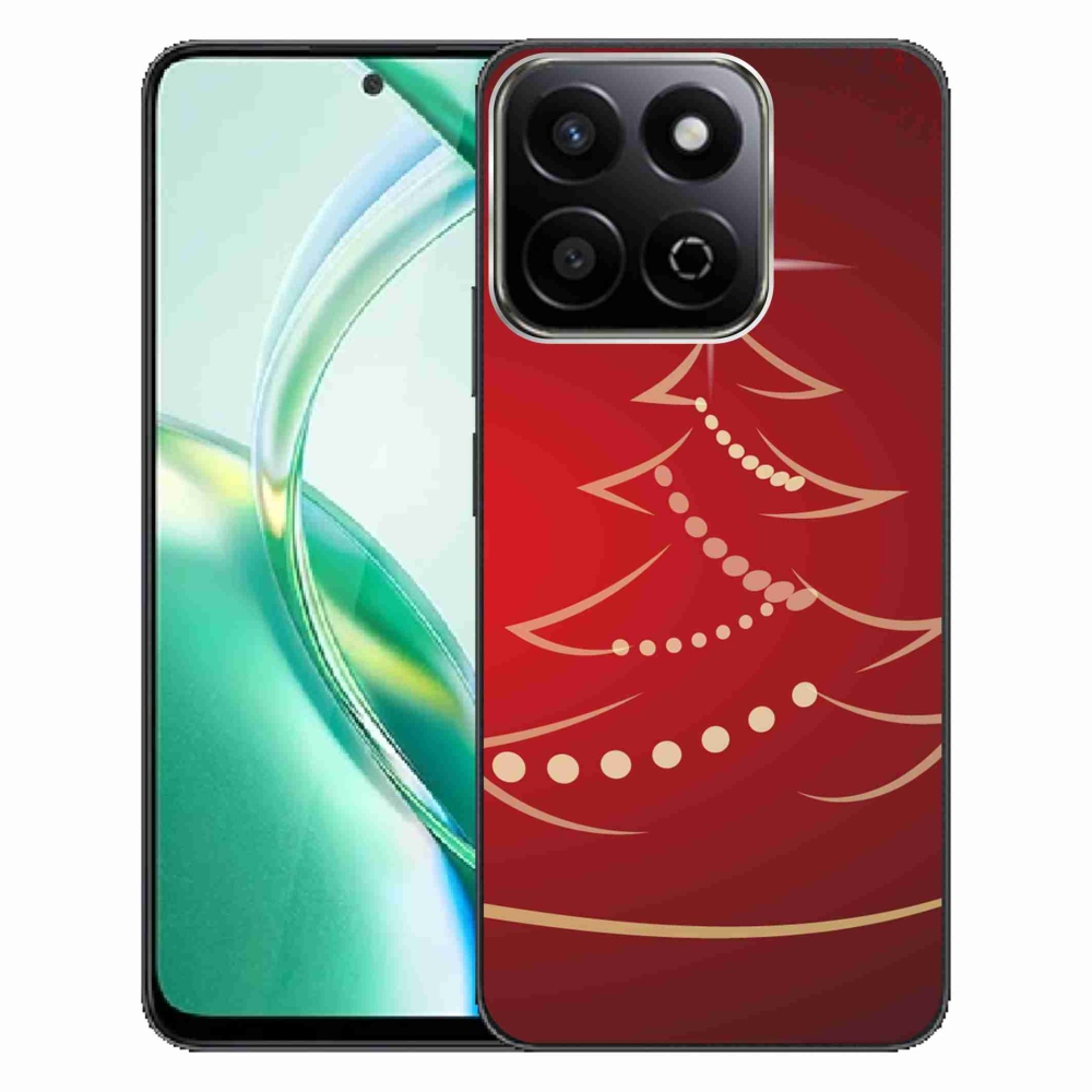 Gelový kryt mmCase na Honor 200 Smart 5G - kreslený vánoční stromek