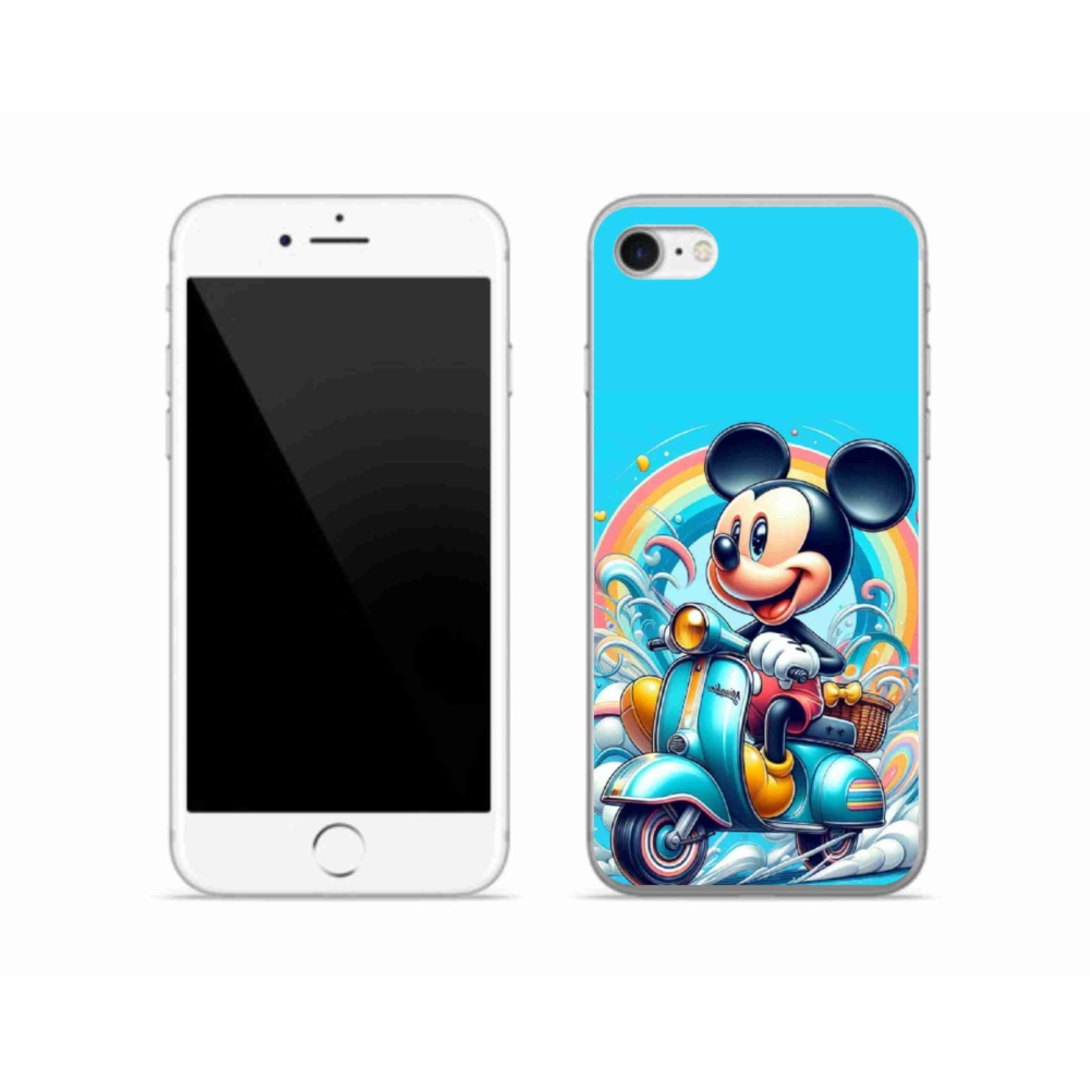 Gelový kryt mmCase na iPhone SE (2022) - mickey mouse 2