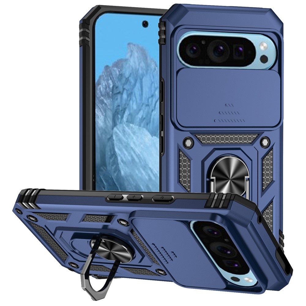 Slide odolný kryt na Google Pixel 10 Pro/Pixel 10/9 Pro/9 - modrý