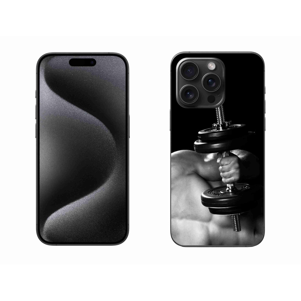 Gelový kryt mmCase na iPhone 15 Pro Max - posilování 2