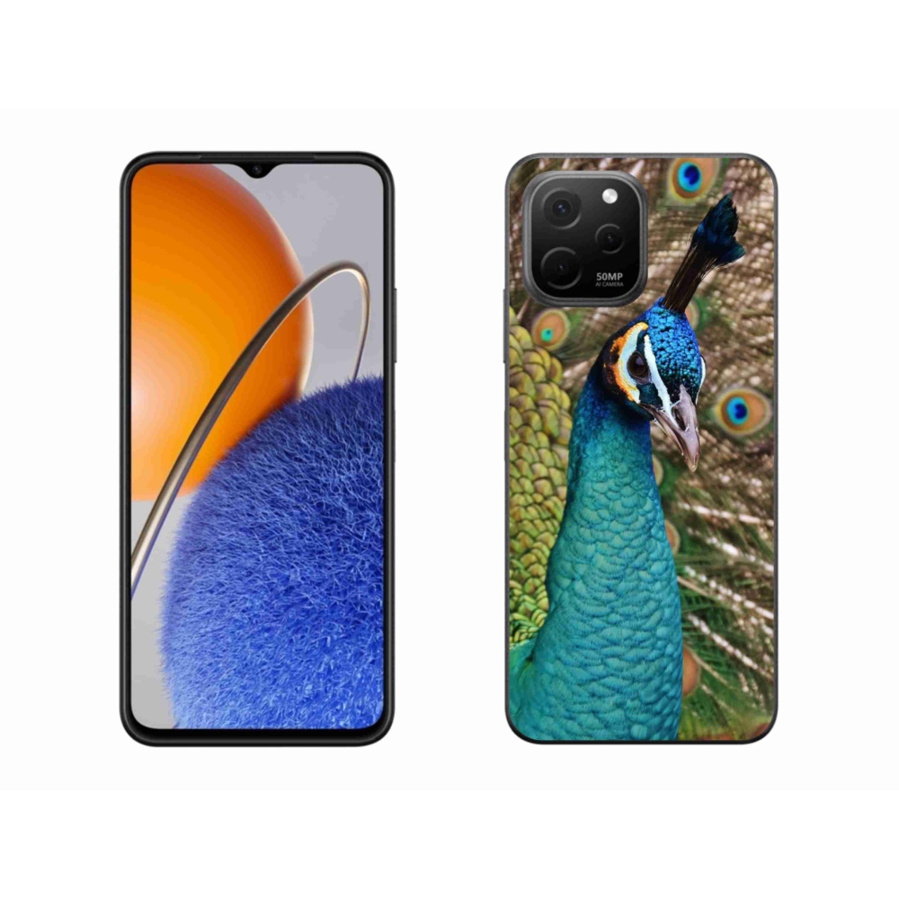 Gelový kryt mmCase na Huawei Nova Y61 - páv