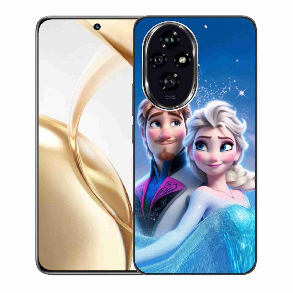 Gelový kryt mmCase na Honor 200 5G - ledové království 1