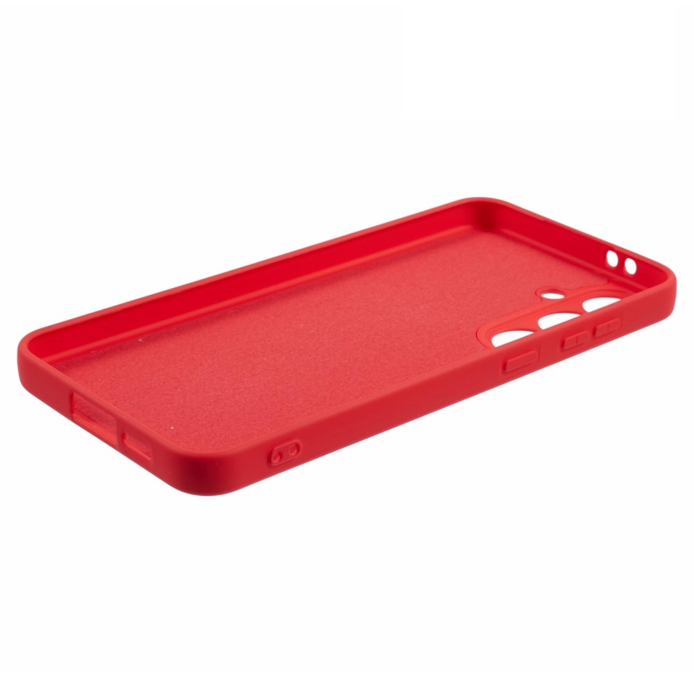 Gelový obal na Samsung Galaxy S24 FE - červený