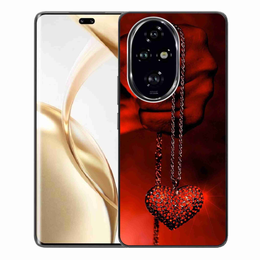 Gelový kryt mmCase na Honor 200 Pro 5G - náhrdelník