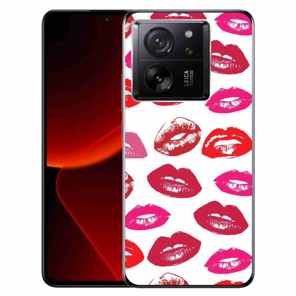 Gelový kryt mmCase na Xiaomi 13T/13T Pro - rty
