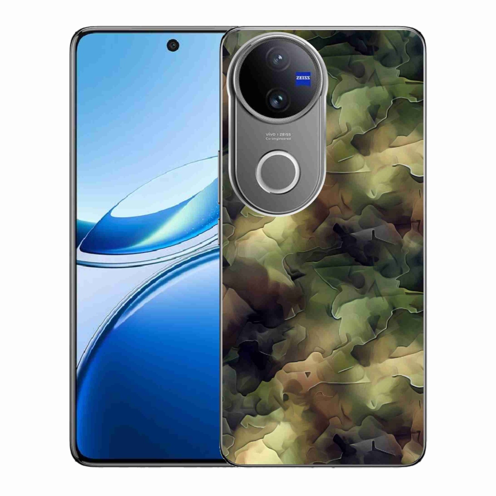 Gelový kryt mmCase na Vivo V50 5G - maskáčový vzor 10