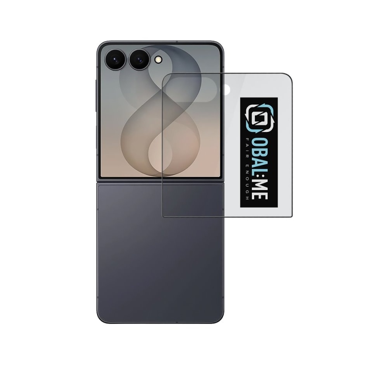 OBAL:ME 5D Tvrzené Sklo pro Samsung Galaxy Z Flip 8 Black