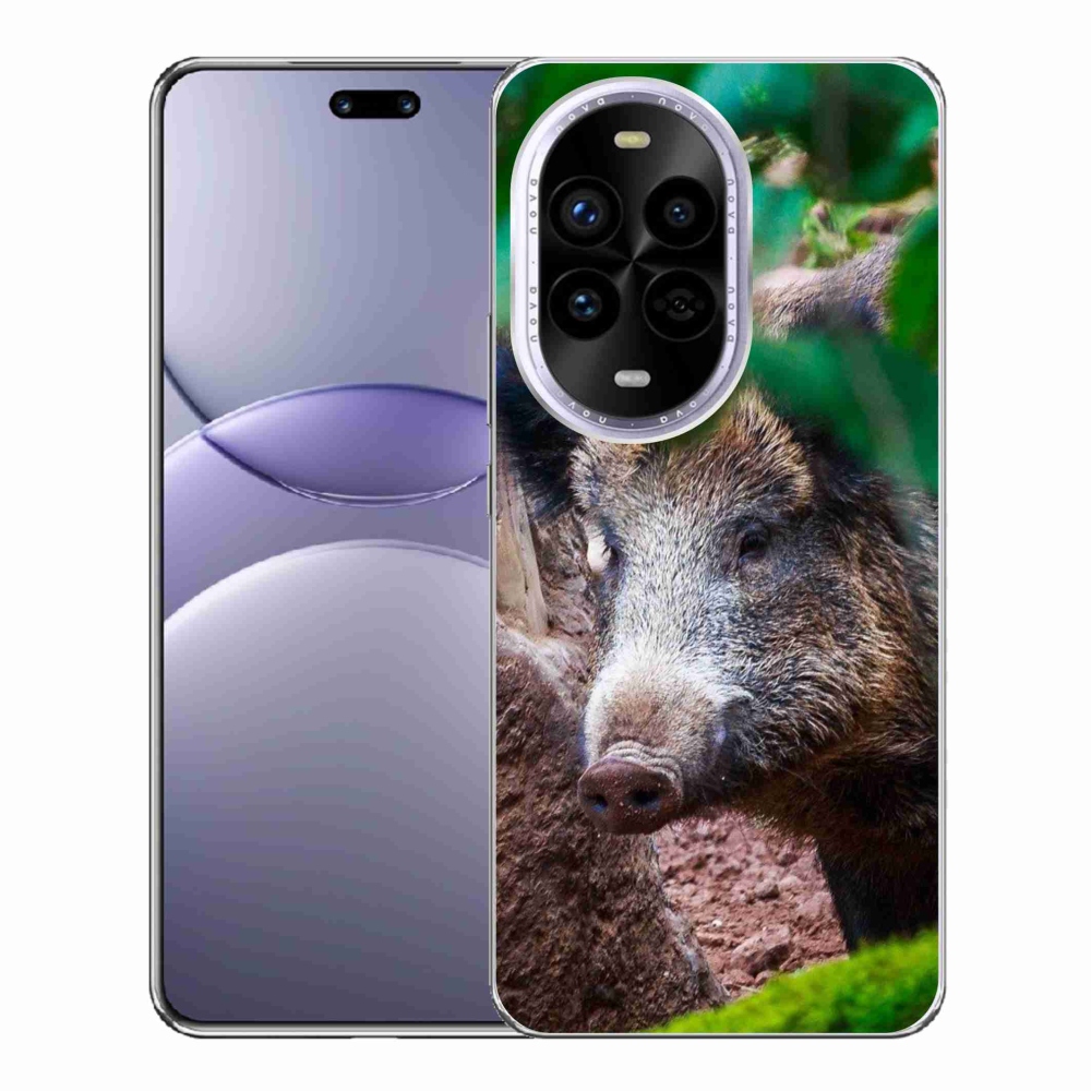 Gelový kryt mmCase na Huawei Nova 13 Pro 5G - divoké prase